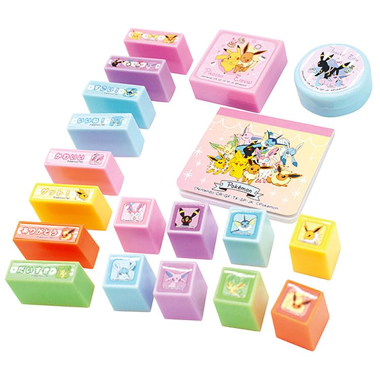 コンプリート　ポケモンスタンプファイルセット Amazon.co.jp: ポケットモンスター センタースタンプ メモセット